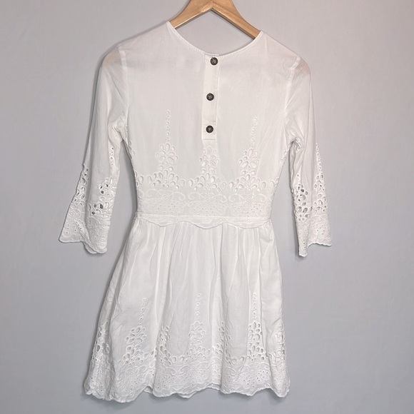 Dolce Vita White Eyelet Dress size XS - Picture 8 of 12